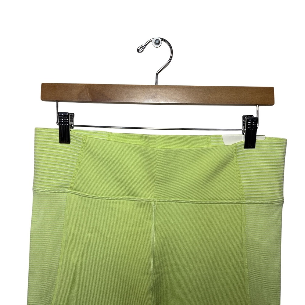 NWT OFFLINE Aerie NEON GREEN High Waisted 7/8 Leggings‎ Athleisure Size XL - Picture 2 of 8